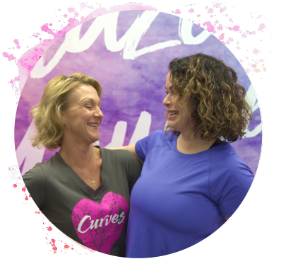 Two Curves members smiling together